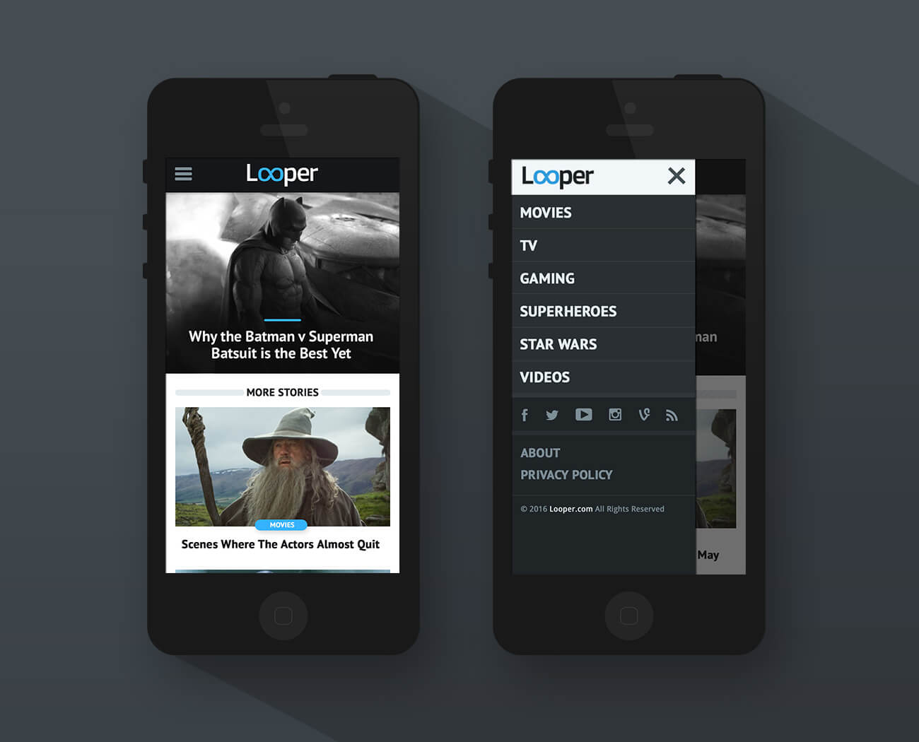Looper mobile - phase 1 design